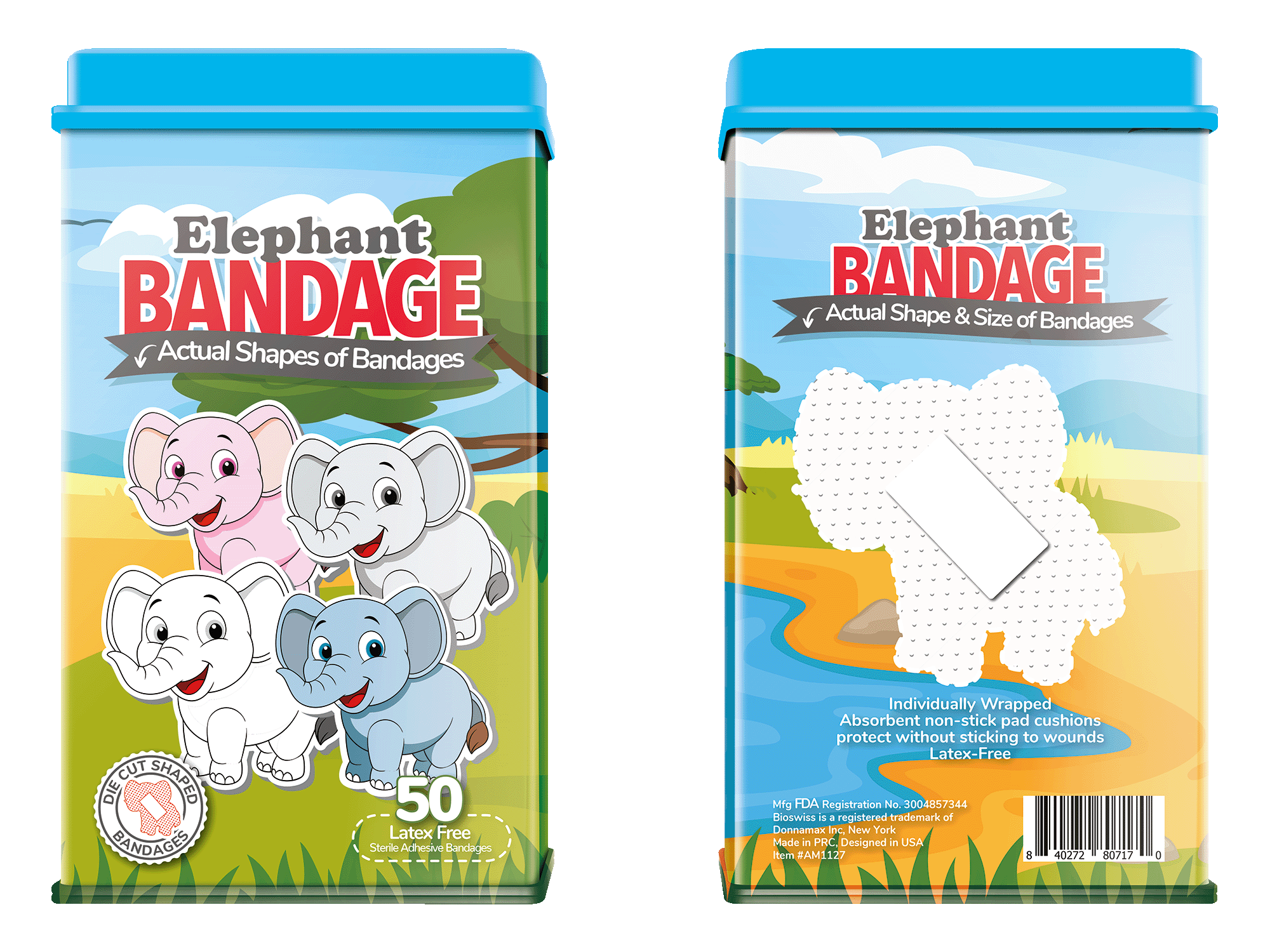 Elephant Shaped Bandages